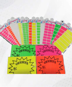 Etiquetas Precio de Colores - Oferta S/ 300.00 soles el millar de sobres de etiqueta